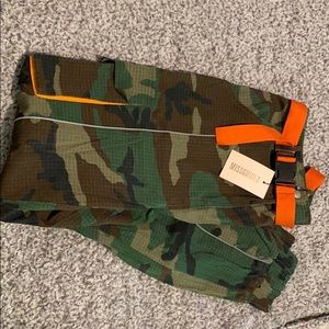 Missguided Camo Pants with Belt
